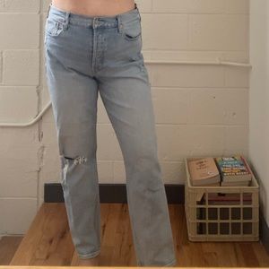 gap cheeky straight high rise jeans